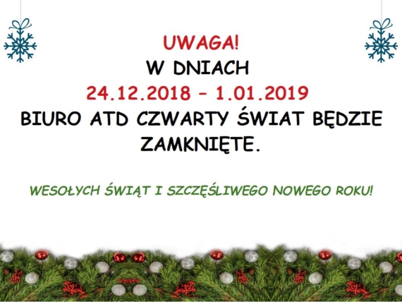 Życzenia na drzwi